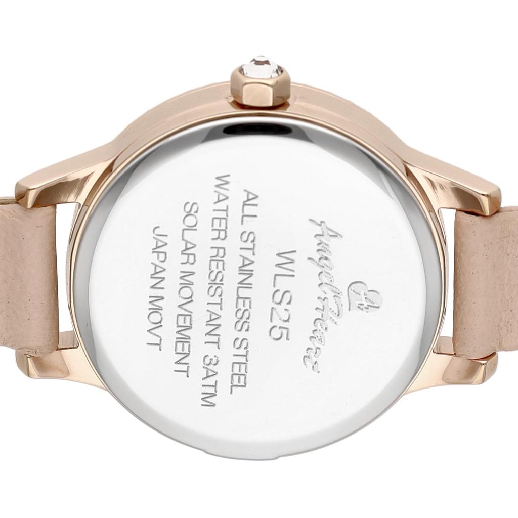 AngelHeart Lau Sports Watch Solar 3 ATM Water Mineral White Pearl Dial Women's WLS25PZ-PK, Battery, Resistance, Glass, [Authentic] [Used]