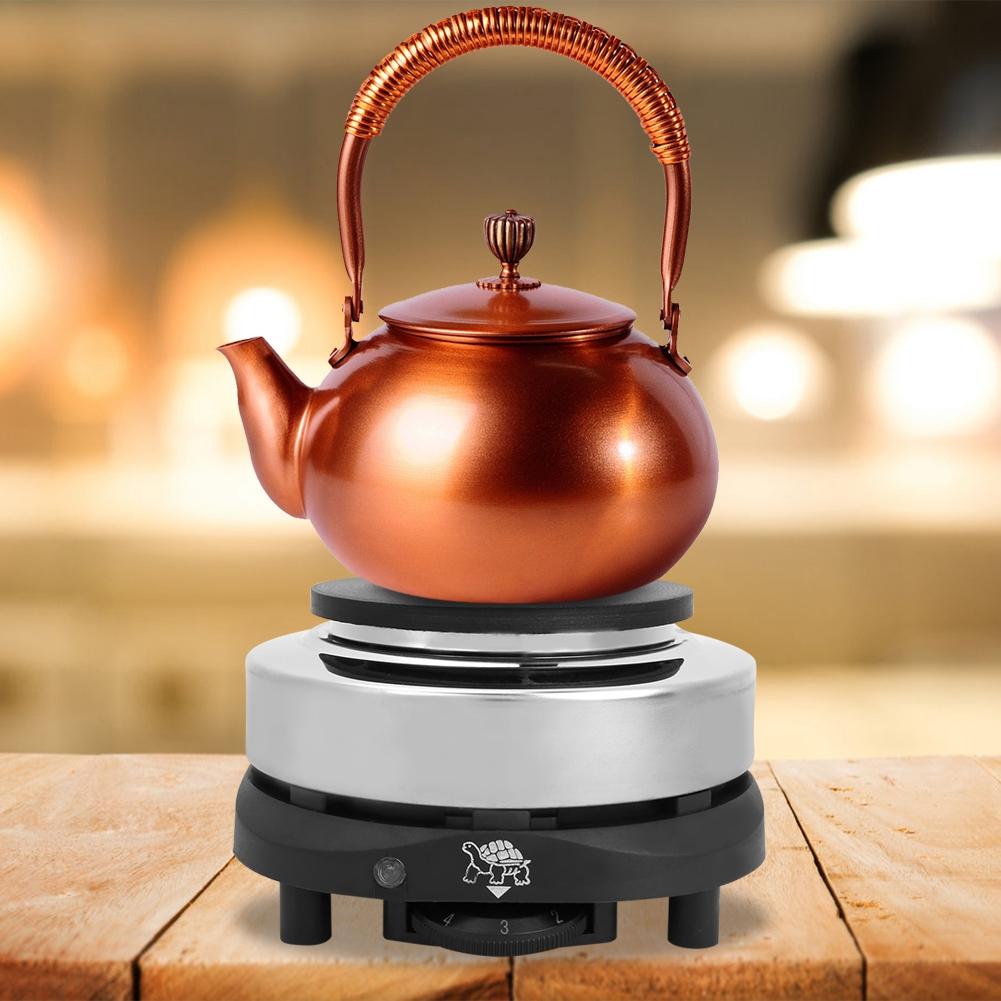 Portable Electric Countertop Stove for Tea Coffee Kitchen Single Heating Plate Burner