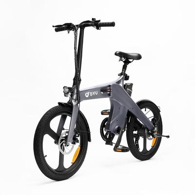 DYU T1 2025 City Commuting Elektrofahrrad 250W Motor 36V10AH Batterie E-Bike Erwachsener 20-Zoll Reifen Faltbar Outdoor Multi Terrain Elektrofahrrad