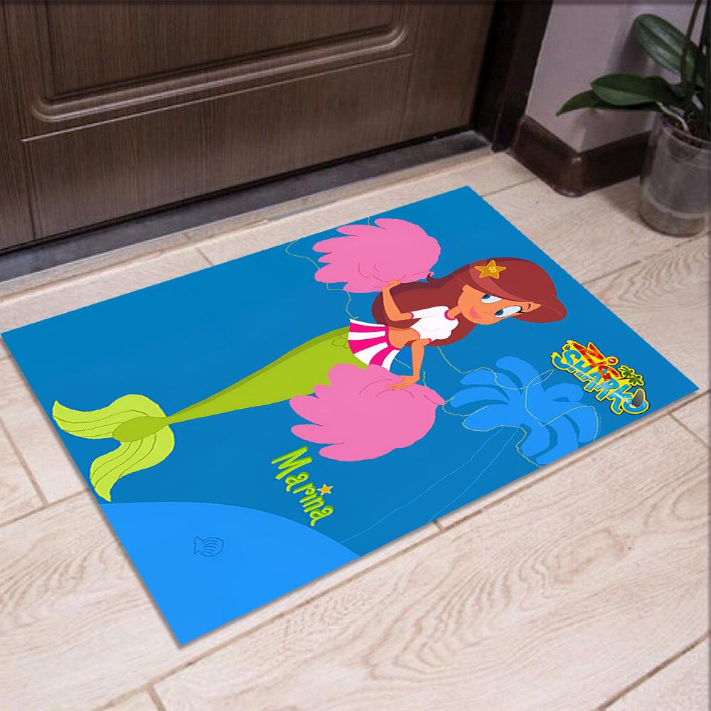 Zig & Sharko Printed Carpet Rug for Office Chair Living Room Bedroom Kitchen Room Decor Gifts