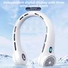 New Bladeless Fan, A Lazy Mute, Large Capacity Portable Digital Outdoor Fan That Can Be Hung Around The Neck