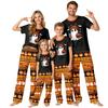 Matching Family Halloween Pajama Set Short Sleeve Top and Pants for Parents and Kids
