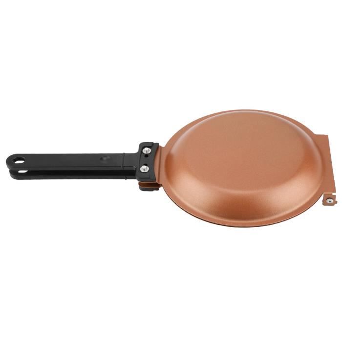 Facile à nettoyer Poêle à crêpes antiadhésive, poêle à omelette, fer Matériel Poêle à frire double face Poêle à crêpes,