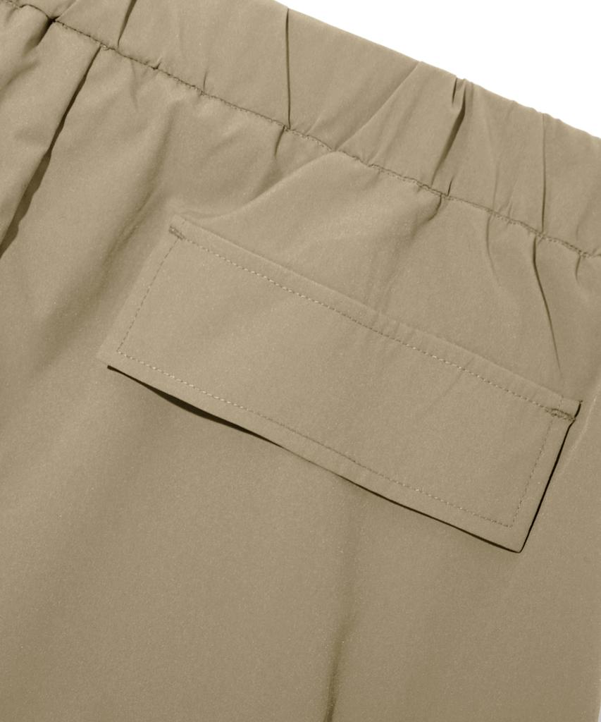 TRILLION Utility Belt Multi Cargo Bermuda Shorts_Beige