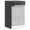 VidaXL Dishwasher Panel Porto Concrete Grey 45x1.5x67 Cm 854131