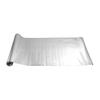Double Reflective Insulation Roll, Perforated Woven Fabric Radiant Barrier, 0.15mm 38.1 m x 1.22 m, Double-Sided Aluminum Foil Heat Reflective Shield,