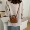 High-end small bag women's 2025 new trendy chic mini hand-to-hand small square bag foreign style simple one-shoulder crossbody bag