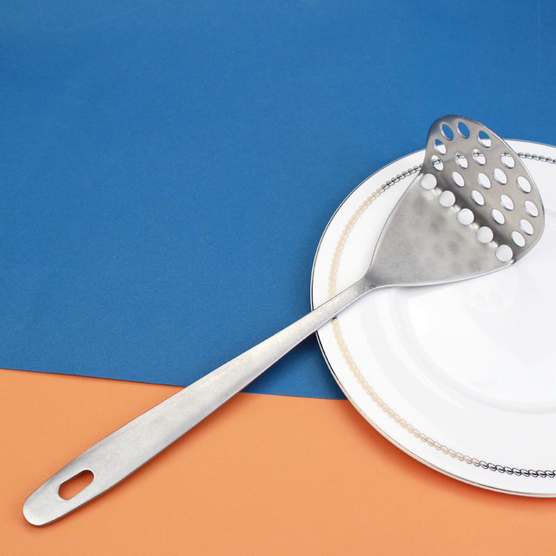 LUCF Stainless Steel Hanging Kitchenware Spoons/Ladle/Skimmer/Spatula/Masher/Meat Fork Cooking Tools Baking Utensils For Kitchen