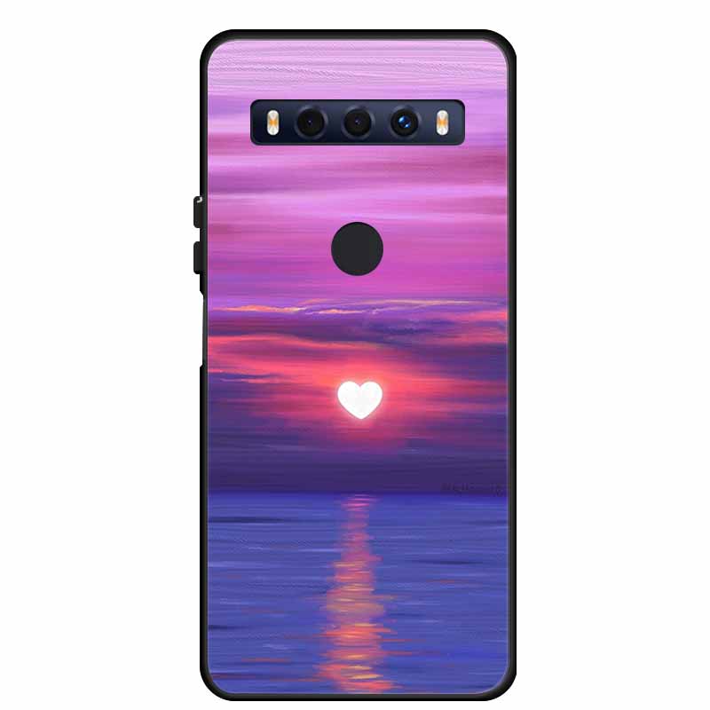 For TCL 10 SE Case 10SE Coque Black TPU Silicone Soft Back Cover Cases For TCL 10 SE Phone Case 6.52" Funda Bag Protective Shell