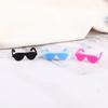 Dollhouse Accessories  Black Fashionable Glasses For Doll Girls Gift
