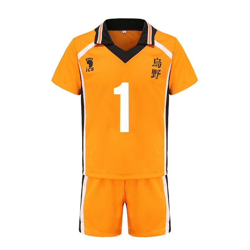 New Day Man Volleyball Less High School D Digital Printing Short Sleeve Shorts Cosplay Anime T-Shirt