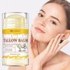 Tallow Balm Stick-Moisturizing, Nourishing And Soothing Facial Skin-With Grass-Fed Tallow, Raw Wild Honey And Olive Oil-40g
