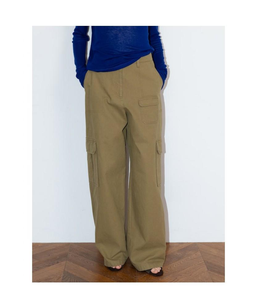 Diaepeocheo Carpenter Loose Pants Mustard (Ta6121A01G)