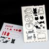 Hollow Design Scrapbooking Ruler Precision Geometric Shapes Stencil Rulers  Scrapbooking