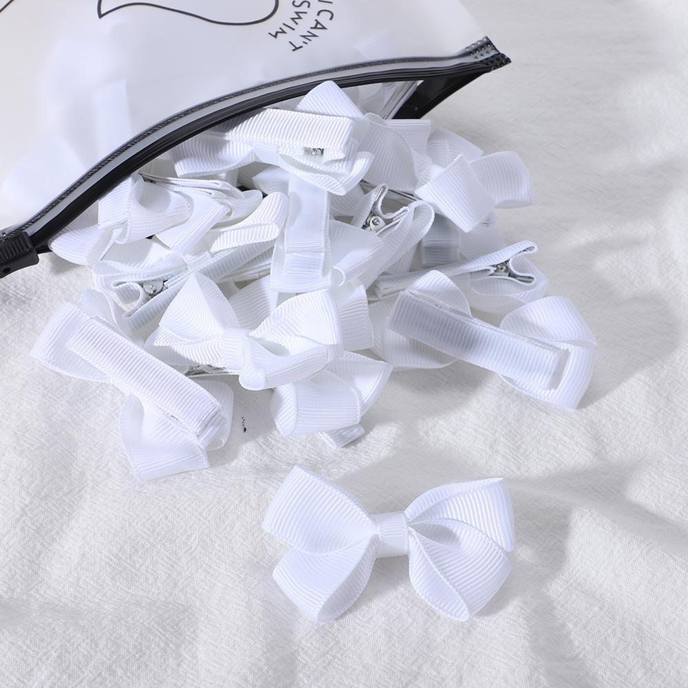 

5/10/20 шт./лот Милые детские заколки-банты из ленты, ручной работы, заколки для волос, головные уборы, шпильки, детские аксессуары для волос 5pcs