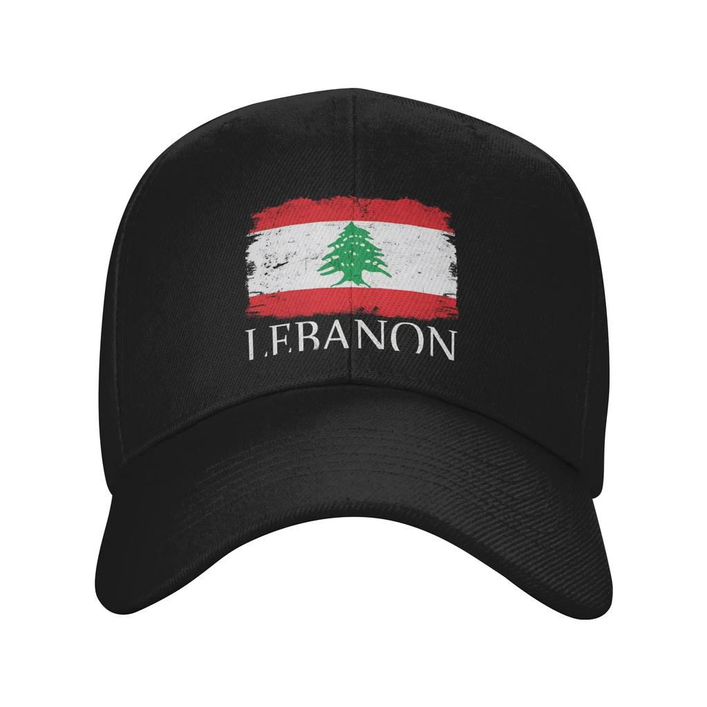 Lebanon Country Flag Lebanon Tourist Lebanon Country Team Baseball Cap Trucker Hat Summer Hot Sale Unisex Adult Snapback Cap