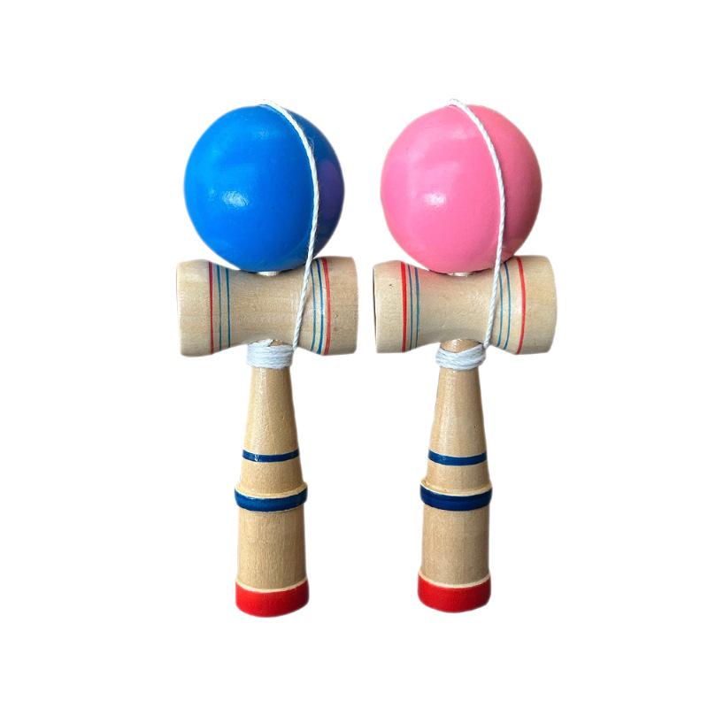Kendama Palla Abilità: Spada di Giada Sole Luna Giocattolo in Legno Professionale & per Principianti