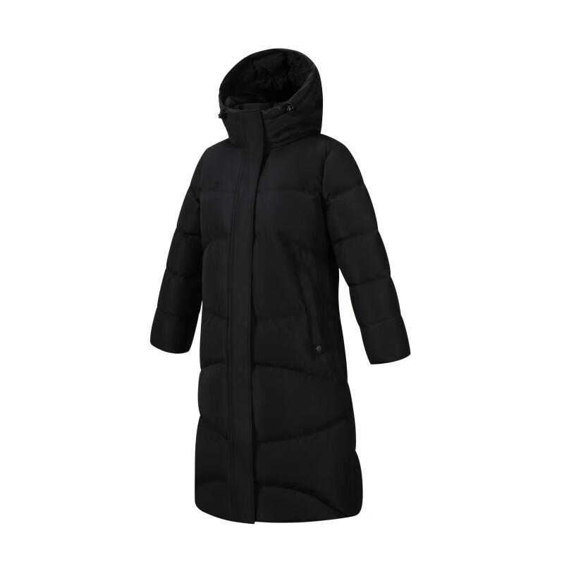 Peak Women s TF528168 Hooded Long Down Jacket S