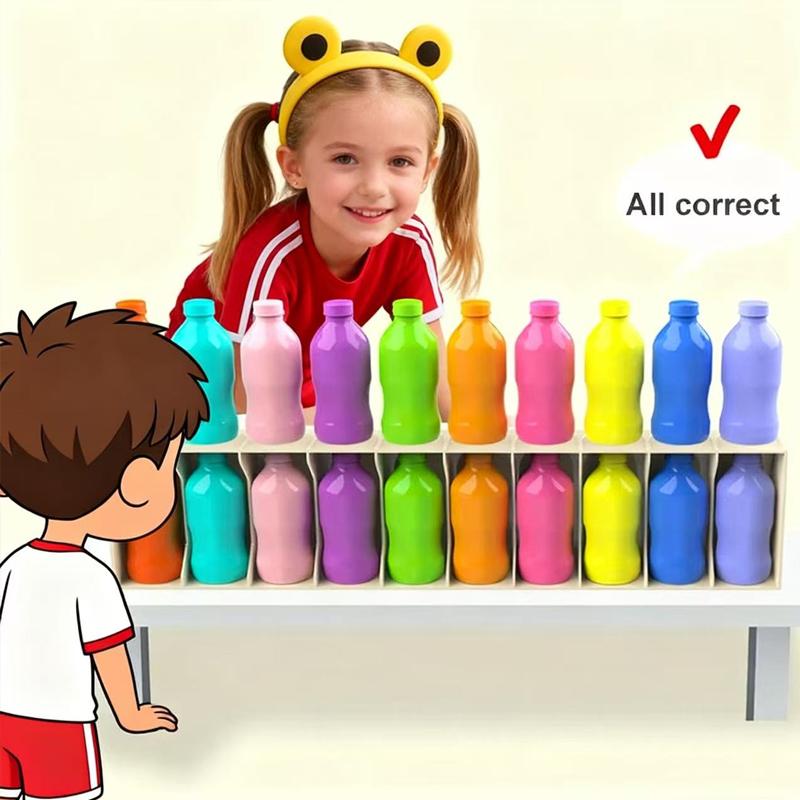Non-Toxic Color Match Toys For Early Childhood Guessing Memory Training Interactive Board Game Puzzle Christmas Halloween Party Toy Gifts