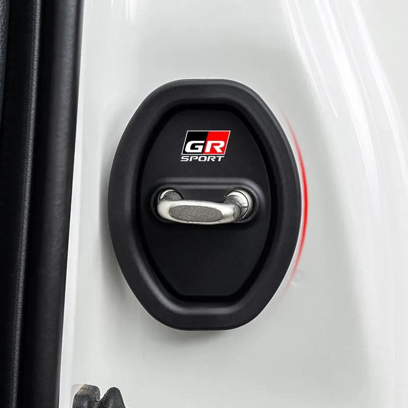 Polštářek do drážky dveří auta Silikonový gel Ochranný kryt proti kolizi Pro Toyota GR Sport Gazoo Racing Yaris Corolla Hilux Supra