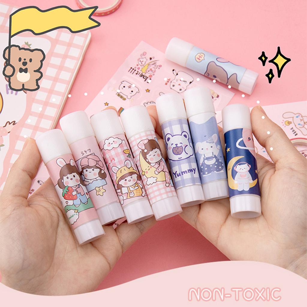 1 Stück Festklebestift Starke Klebstoffe Ungiftig Versiegelungsaufkleber Mini Studenten Schreibwaren Büro Schulbedarf