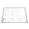 Magnet Weekly Planner Dry Erase Whiteboard Vertical To Do List Sheet for Home Office Classroom Stainless Steel Fridge