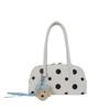 Korean Polka Dot Boston Baguette Pillow Bag - Women's Versatile 2026 Shoulder Bag