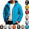 Men's Windproof Breathable Hiking Jacket for Spring and Fall Outdoor Adventures