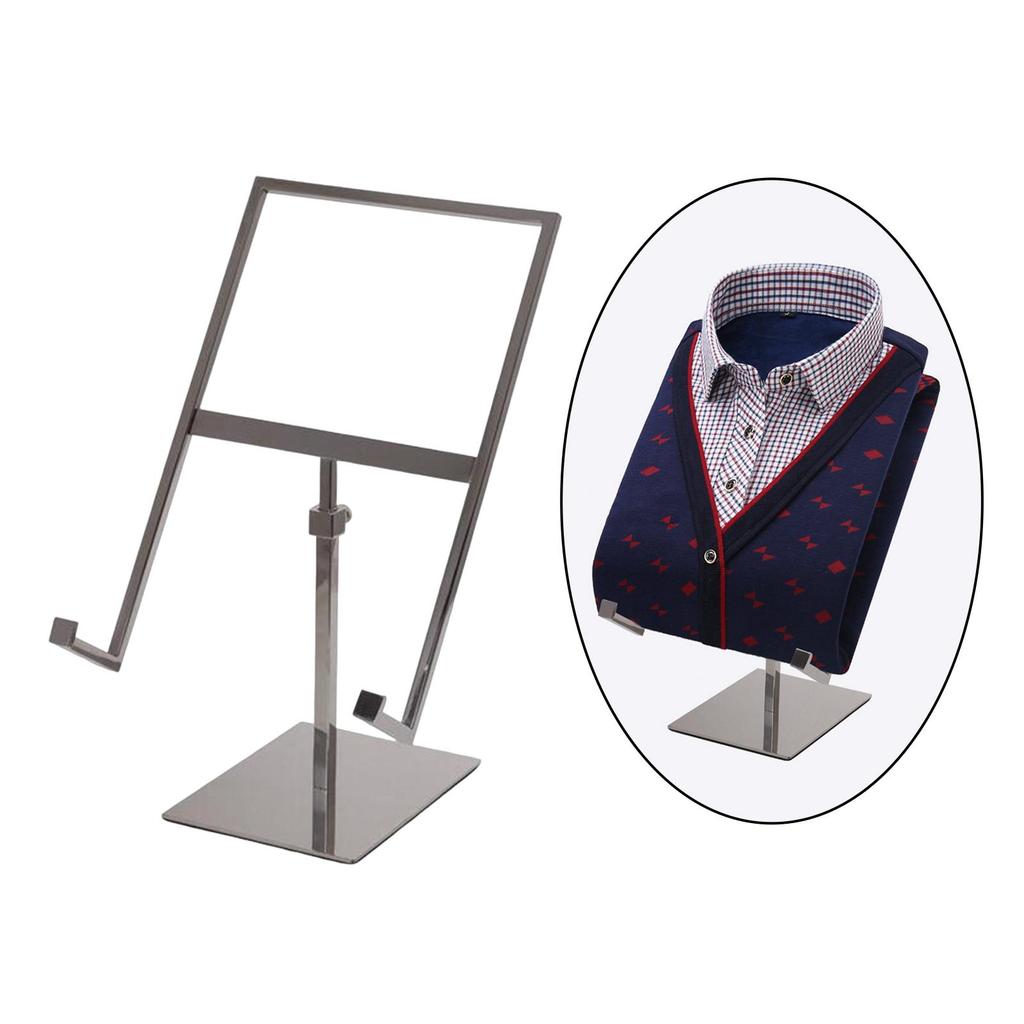 Supporto Espositore per Camicie Staffa Vetrina per Negozio di Abbigliamento