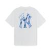 MLB New York Yankees Basic Collectie Lente/Zomer 2025 T-shirt Unisex Wit 3ATSB6353-50WHS