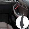 Black Right Car Inner Door Handle Pull Covers Trim For BMW X3 X4 G01 G02 2018-21