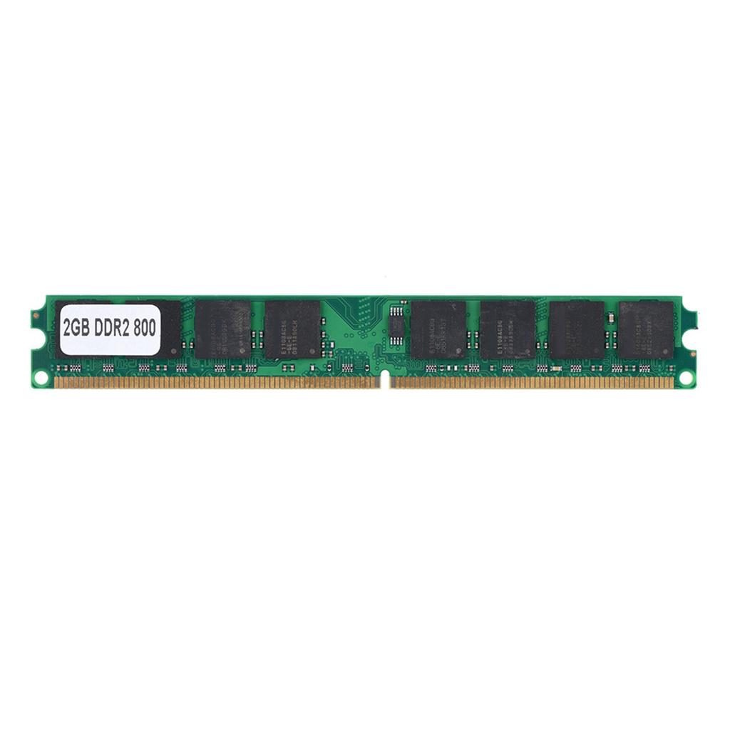 DDR2 2G 800MHz PC2 6400 PC Memory Ram 240Pin Module Board Compatible for Intel AMD