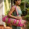 Yoga Bag usalover925 Animal Print Quilted Cotton Yoga 55