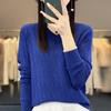 Summer 2025 Women's Plus Size V-Neck Long Sleeve Hollow Out Knit Sweater Cardigan Blouse
