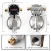 Safe Double Ended LP Propane Regulator Kit Stainless Steel Stainless Steel Hose Kit  Trailer