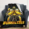 1Pc Transformers Optimus Prime Statue Blanket For Couch Bed Plush Cozy Fuzzy Blanket Super Soft Warm Blankets For Fall And Winter 091882
