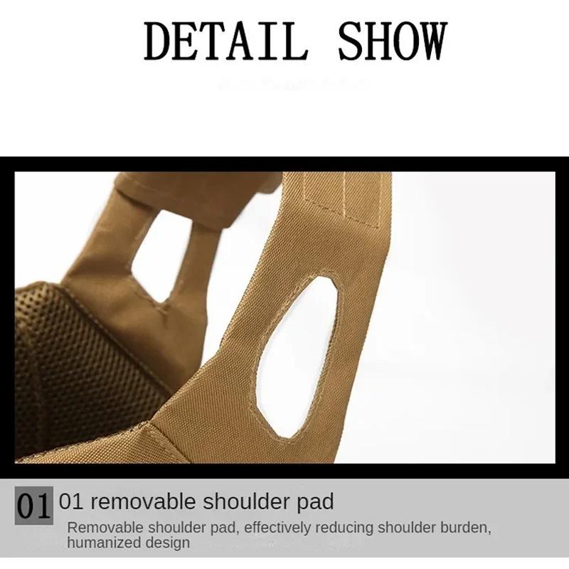 Nylon Tactical Vest Body Armor Hunting Carrier Airsoft Accessories Combat MOLLE Camo Vests