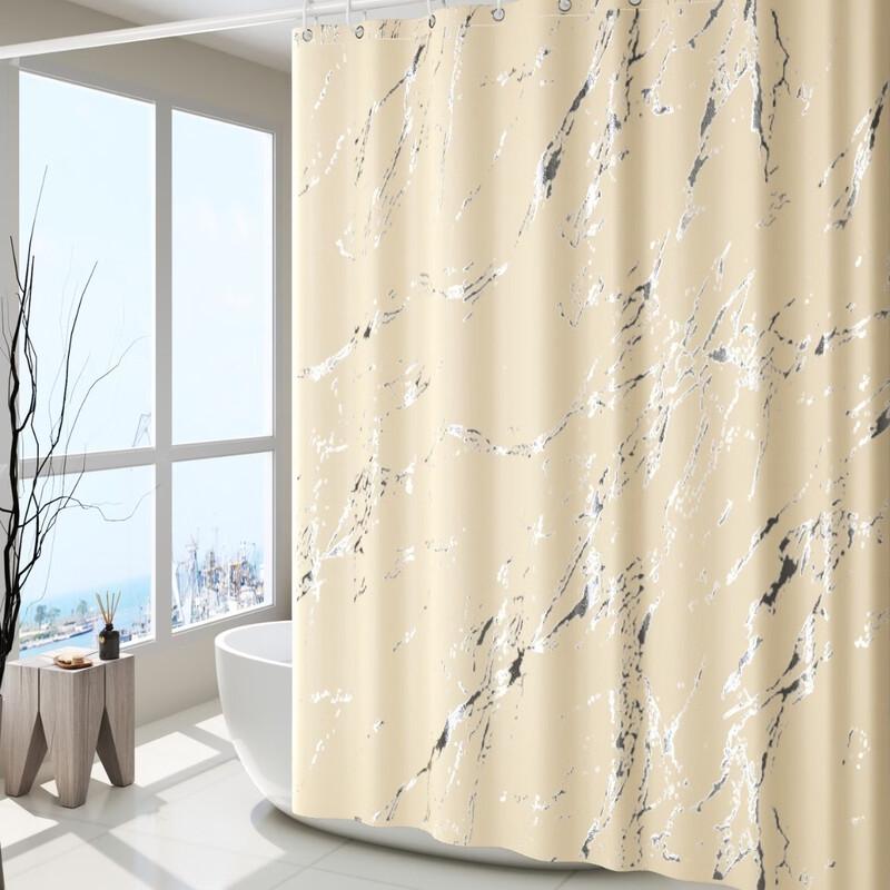 

Yicang Waterproof Punch-Free Shower Curtain