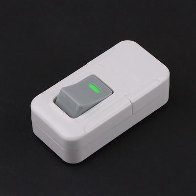 White On Off Push Button Switch Table Led Lights Online Midway Control Switch Cab Bedside Lamp Power Switch 6A 250V