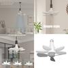 Multifunctional Wireless Ceiling Fan Light For Home Indoor Bedroom Living Room Use, Remote Controlled E27/E26/B2 Socket