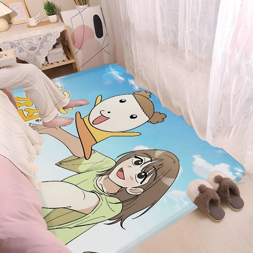 Cartoon Maru Is A Puppy Door Mat Washable Non-Slip Living Room Sofa Chairs Area Mat Kitchen Doormat Area Rug 40cm x 60cm