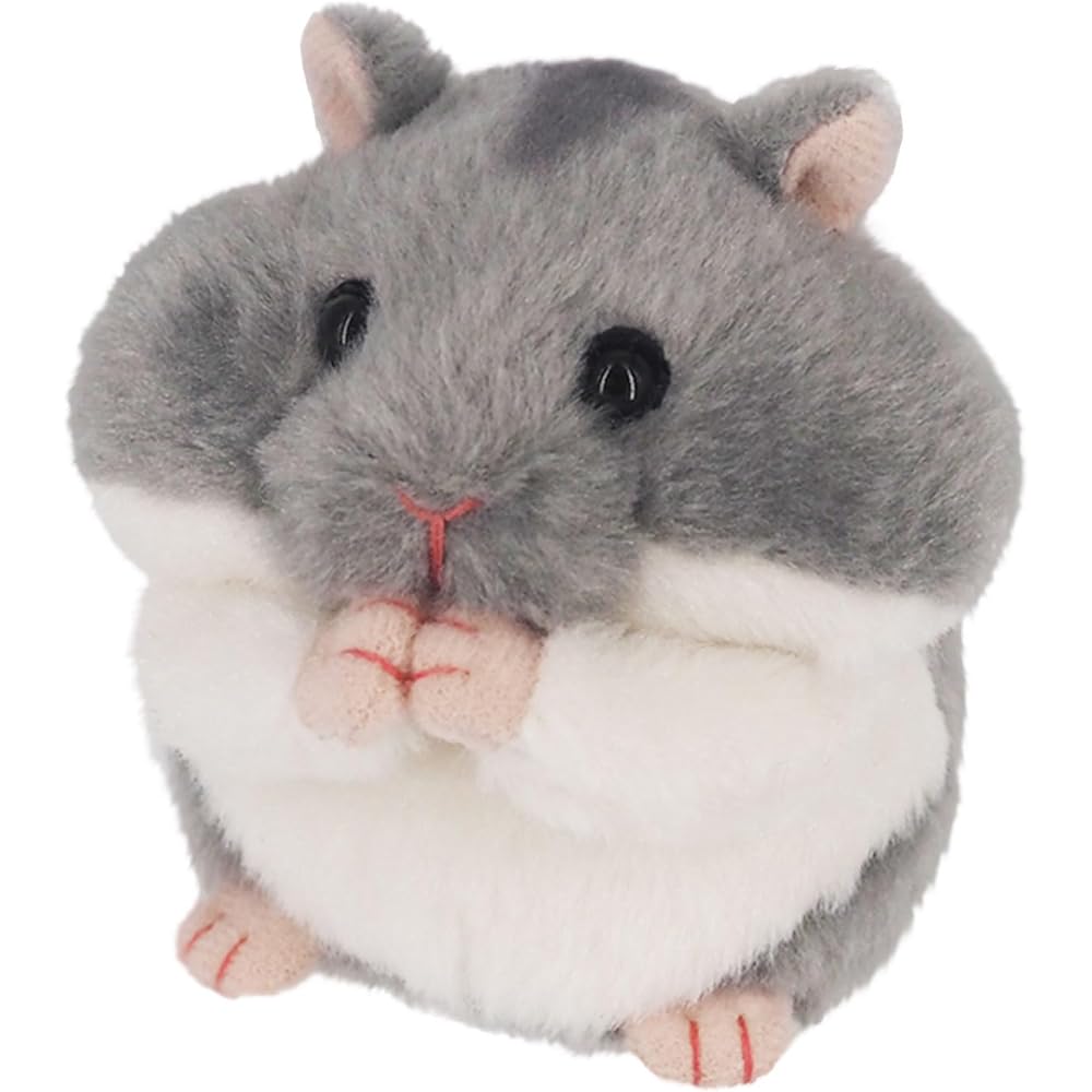 

Sanei Boeki Mogo Mogo Hamster Sapphire Plush Toy W6×D7×H7.5cm Soft Stuffed Animal