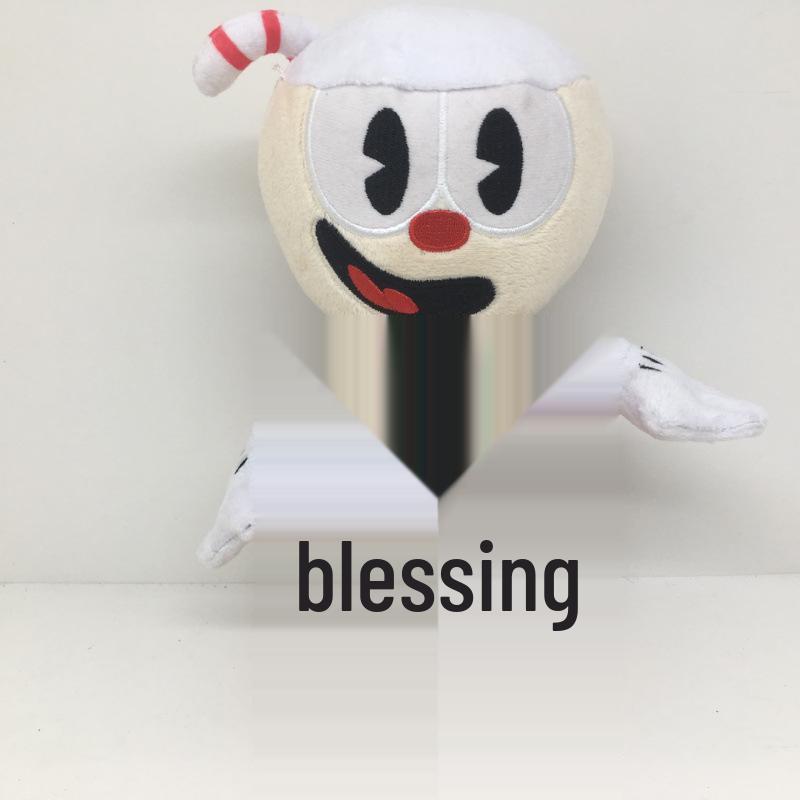 Cuphead & Mugman Plush Toy Doll - Game Merchandise
