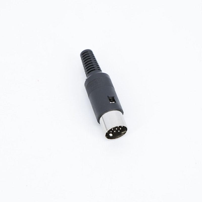 DIN Plug 13 PIN Male Inline Audio Adapter Cable Connector DIN-13P Plug Audio AV Connector For Keyboard Audio Computer Kenwood