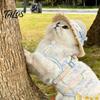 Straw Hat for Cats Cat Hat, Pet Sun with Lace And Bow, Summer Lightweight Headwear Cute Protection Small Dogs Outdoor Walks Accessories