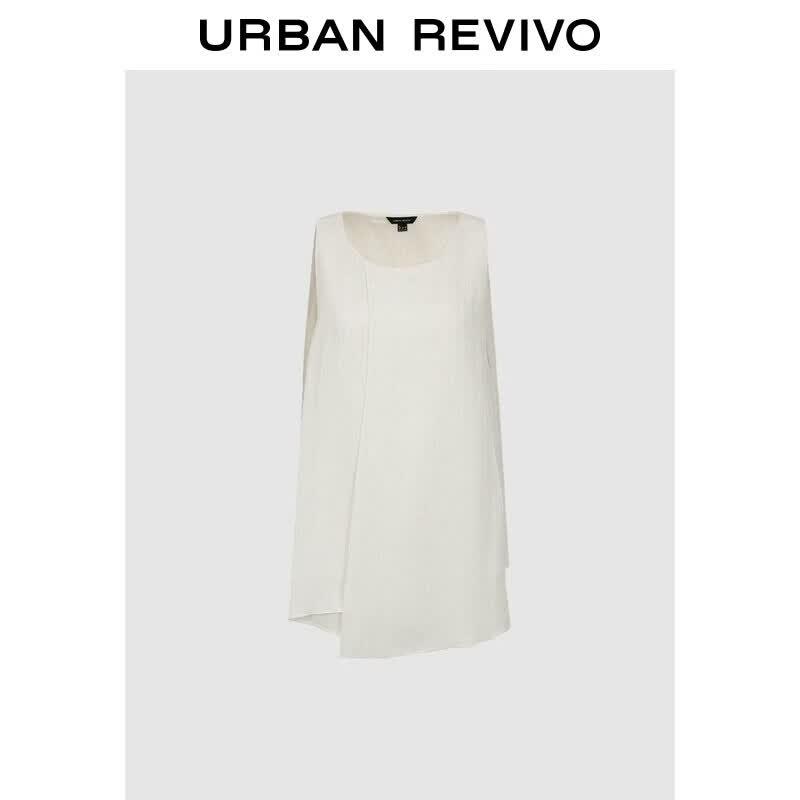 UR2026 Women s Irregular Sleeveless Blouse XL
