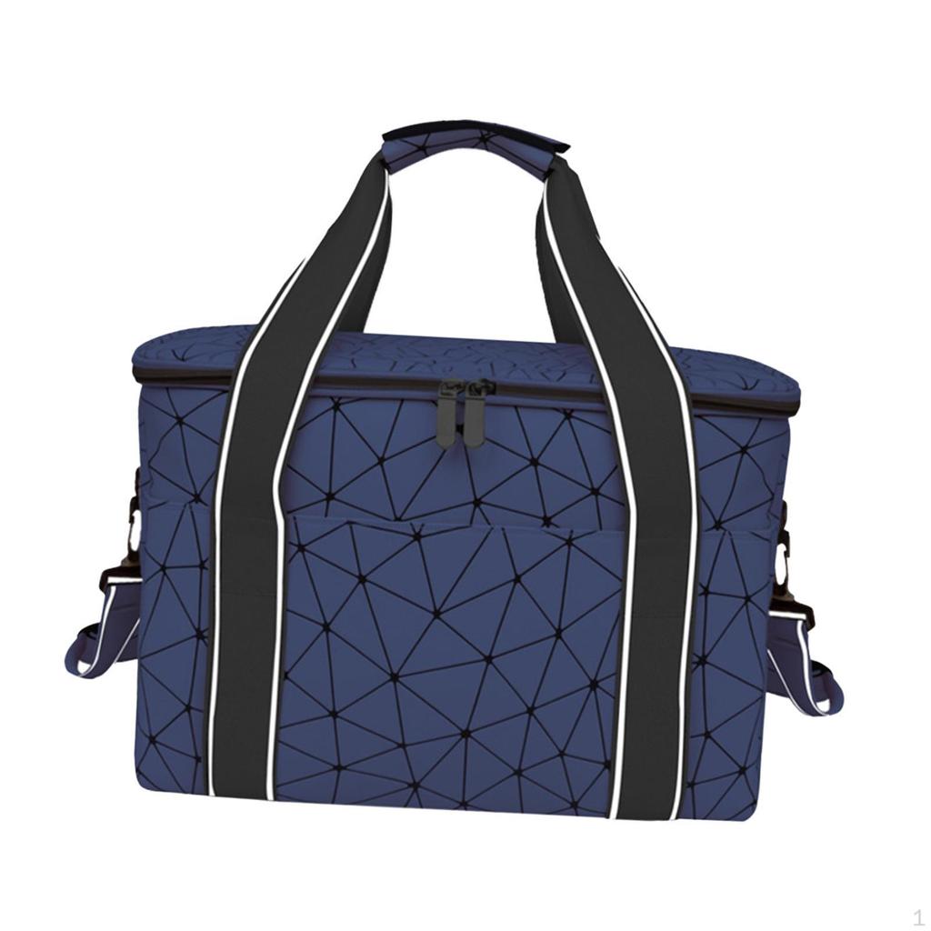 Insulated Lunch Bag Large Box Adults Keeps Drinks Cold Reusable Tote Cooling for Business