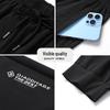 TUCANO Men's Summer Cool Ice Silk High Elastic Drawstring Casual Pants
