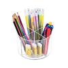 Acrylic Rotating Desktop Pen & Stationery Organizer