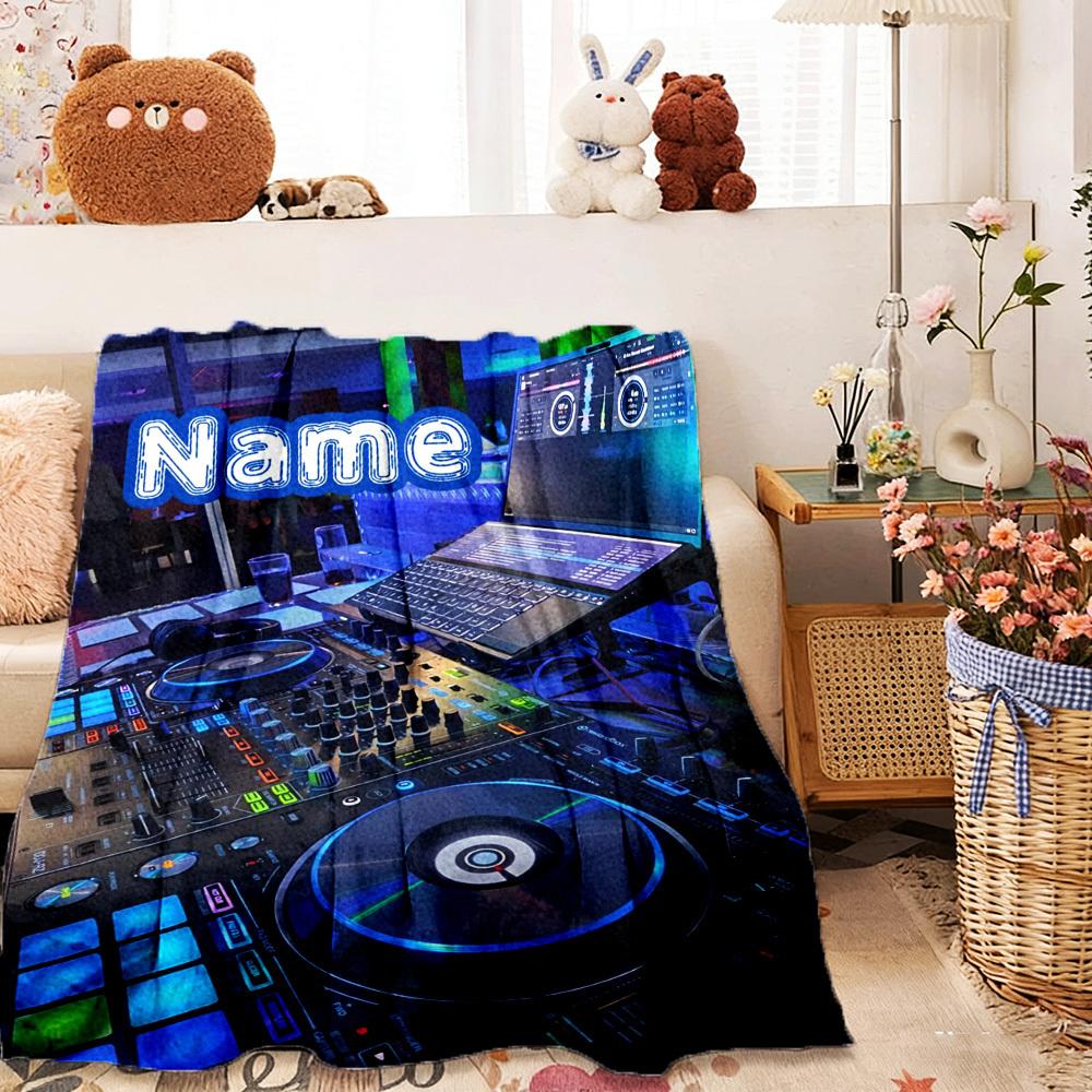 Customize Your Name Home Blankets Comfortable Soft Lightweight Multipurpose Blanket For All Seasons Perfect For Picnics Sofas Offices Beds Living